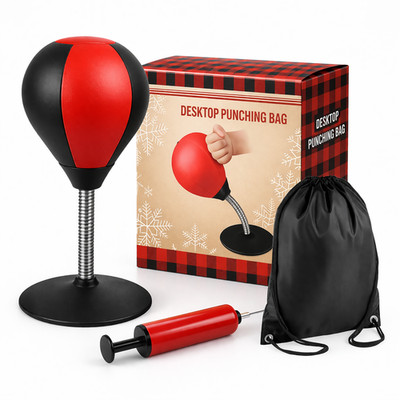 Schreibtisch Boxsack Stressabbau Büro Schreibtisch Spielzeug Boxen Training Ball Saugnapf