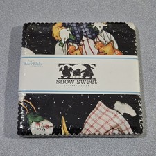 Snow Sweet Riley Blake Designs Fabrics Charm Pack 42 PCS 5"