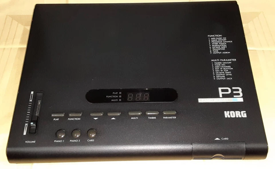 KORG P3 Piano Sound Module Tested from Japan - Image 4 of 4