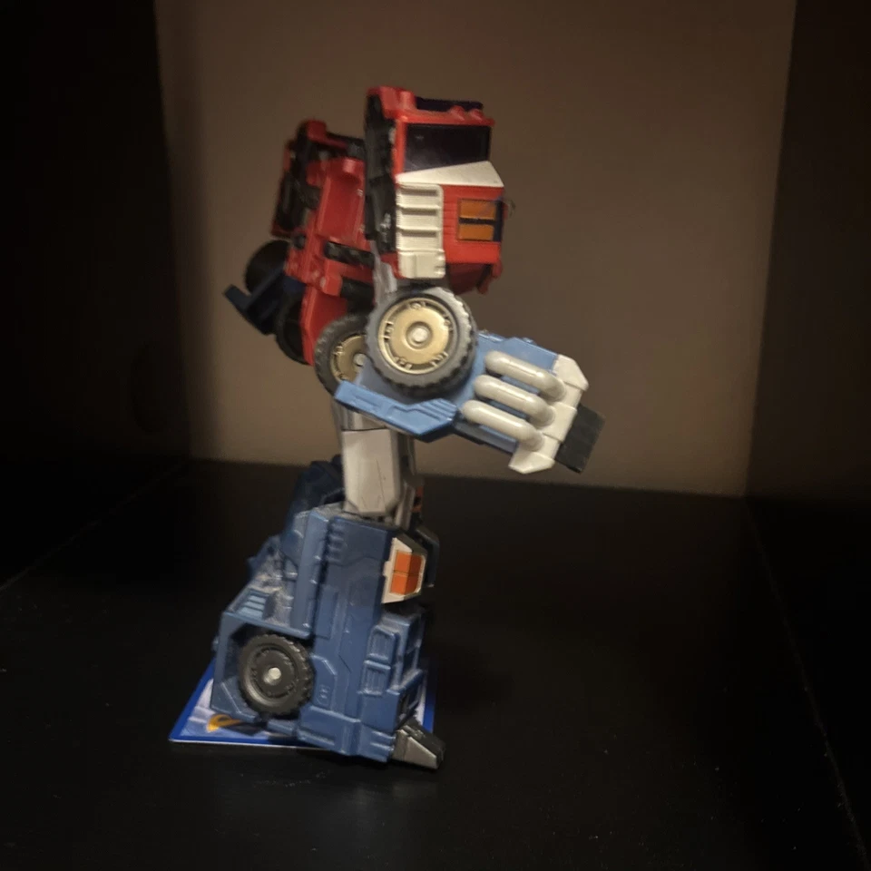 Transformers Cybertron Galaxy Force Leader Optimus Prime 10” Hasbro 2004 Takara Foto 4 de 4