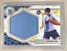 ARTHUR GEA 2024 Topps Royalty Tennis Rookie Jumbo Patch Relic BLUE #'d /25 RC