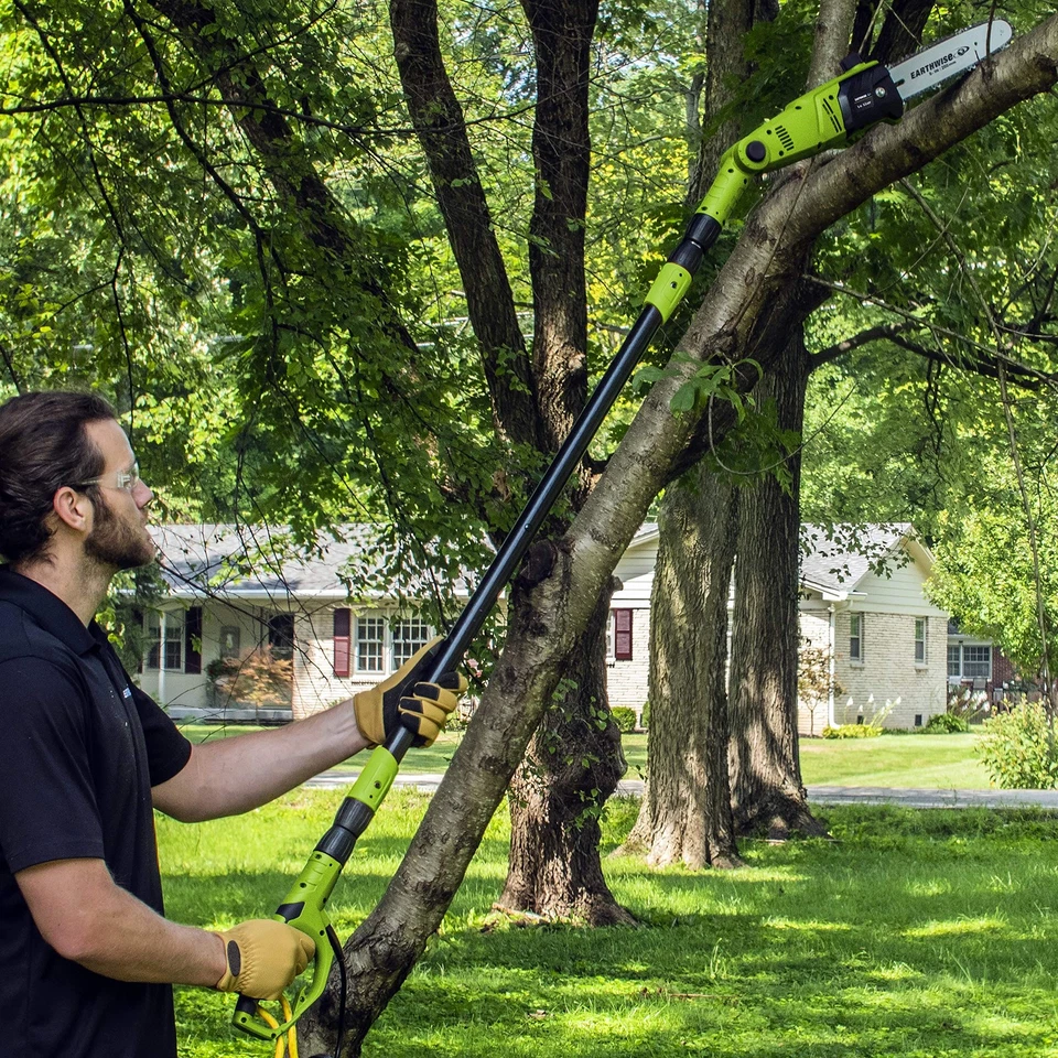 Earthwise PS44008 6.5-Amp 8-Inch Corded Electric Pole - Image 4 of 4