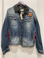 DIESEL XL Reboot Jacket Denim Trucker Blue De...