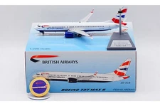 ARDBA42 Inflight 737 MAX 8 1/200 Model ZS-ZCB British Airways