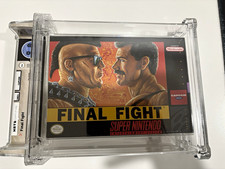 Final Fight – Super Nintendo (SNES) – Factory Sealed – WATA 9.8 A+