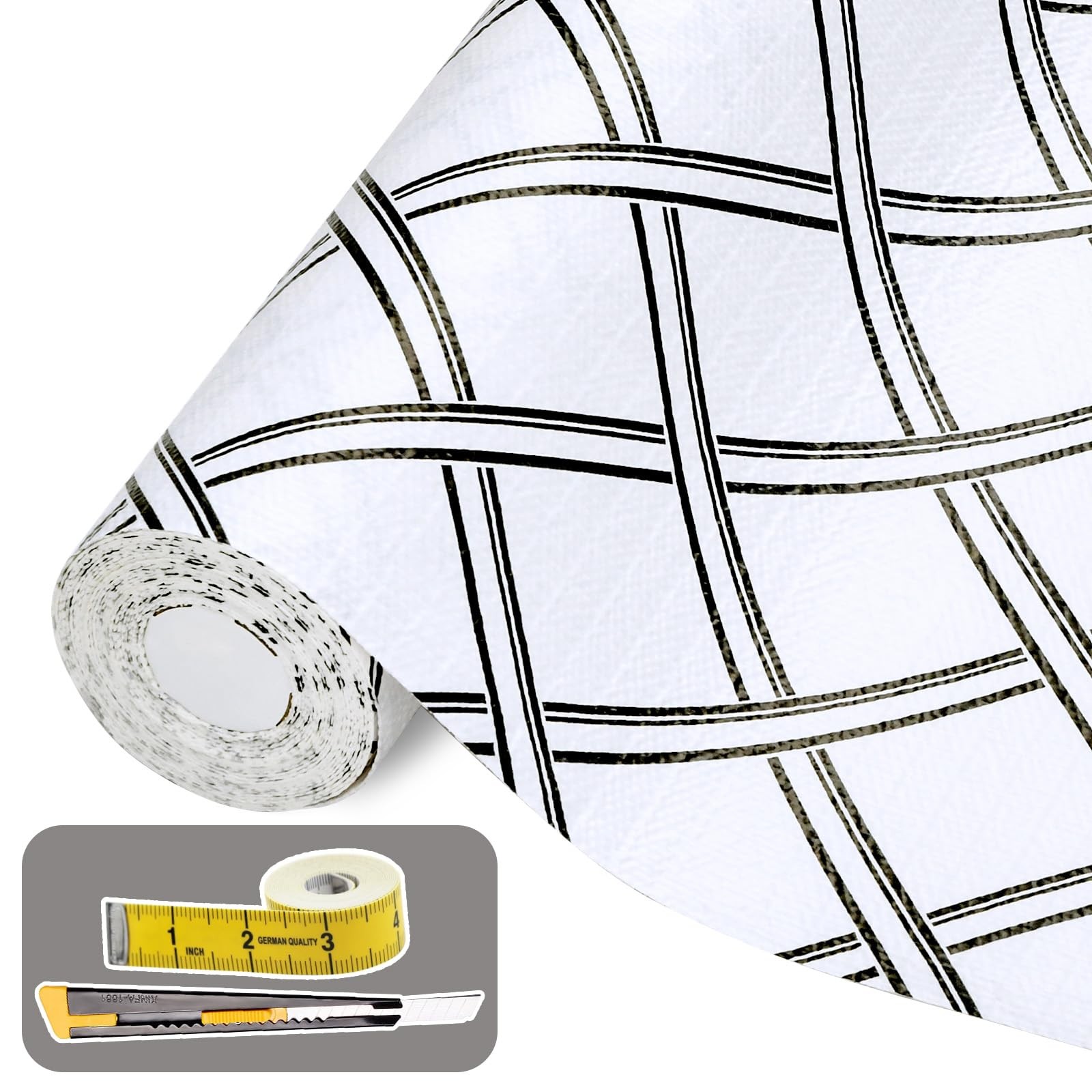 Drawer and Shelf Liner for Kitchen Cabinet: 12 in X 20 Ft Non Slip Waterproof...