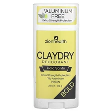 Bold, Claydry Deodorant, Palo Santo, 2.8 oz (80 g)
