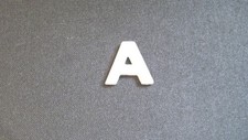 Deko Beton Buchstaben und Zahlen, 1 Stück 1 Euro, Text frei wählbar