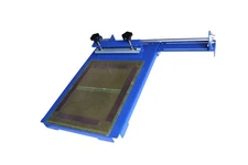 Manual Screen Printing Press Machine 1 Color Two Directions Parallel Movement
