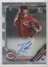 2019 Bowman Draft Chrome Pick Refractor 17/499 Tyler Callihan #CDA-TC Auto 00a4