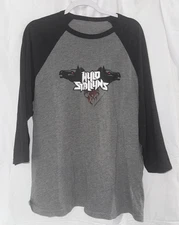 Wyld Stallyns - World Tour - Bill & Ted - Music T-Shirt LONG SLEEVE SIZE LARGE