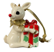 2003 Lenox A GIFT FOR RUDOLPH Ornament