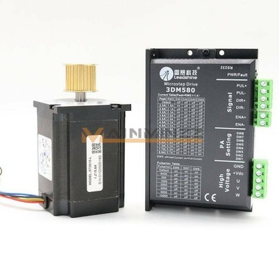 New 3 Phase Stepper Motor 573S15-L + Driver 3DM580 3 Phase #yr