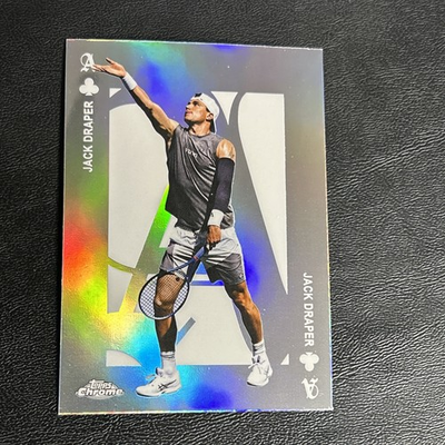 #ad #ad 2025 Topps Chrome Tennis Aces Jack Draper $1.99