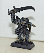Warhammer Skaven Warlord with Sword: Warhammer 5th Edition Metal Skaven