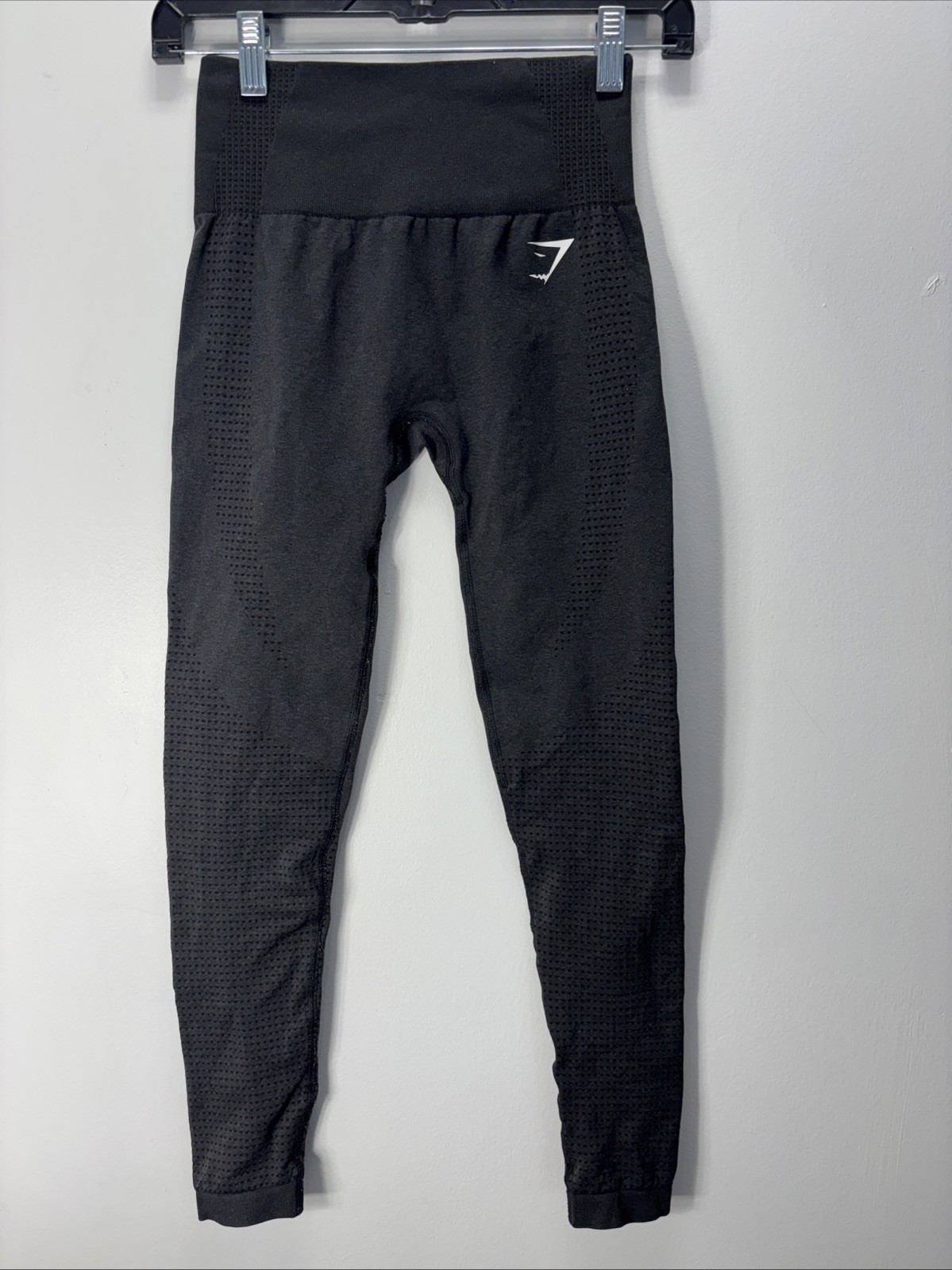 Gymshark Vital Seamless 2.0 Womens Leggings Dark Charcoal Size XS