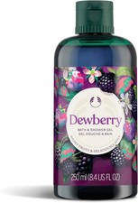 The Body Shop Dewberry Bath & Shower Gel (1x 250ml) Refreshing Body Wash with F