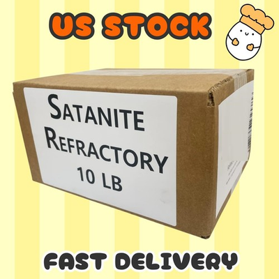 #ad 10 lb Satanite Refractory Mortar for Ceramic Blanket Lining 3200° $38.50