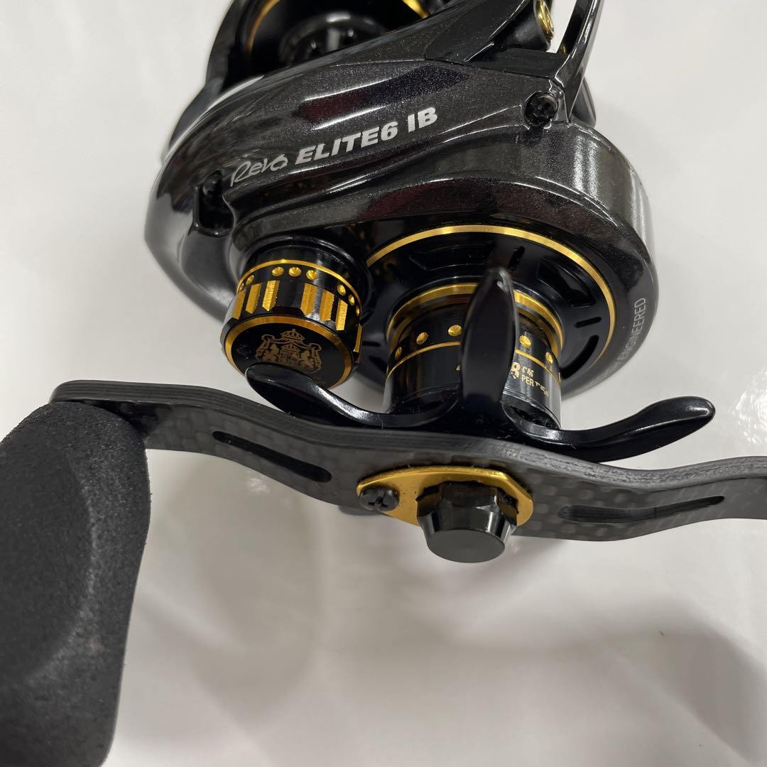 リール Abu Garcia / Revo ELITE6 IB ルアー通販ホワイトバス / 【在庫処分セール50%OFF】REVO ELITE6 IB