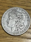 Old Duffy’s E Valentino? graffiti on obv Fine+ Detailed 1890 cc Scarce Silver $