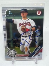 2019 Bowman Draft 1st BD-128 Beau Philip SIGNED