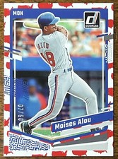 MOISES ALOU 2023 DONRUSS AMERICA VARIATION/50 EXPOS!!