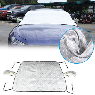 Car Windshield Snow Cover Front Guard Protector Für Maserati Ghibli 2017-2023