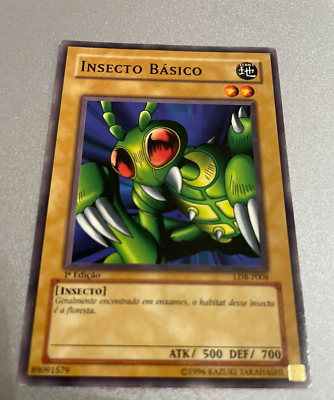 Basic Insect - LDB-P008 - Common - 1st Edition - LP - Portuguese - YuGiOh! 