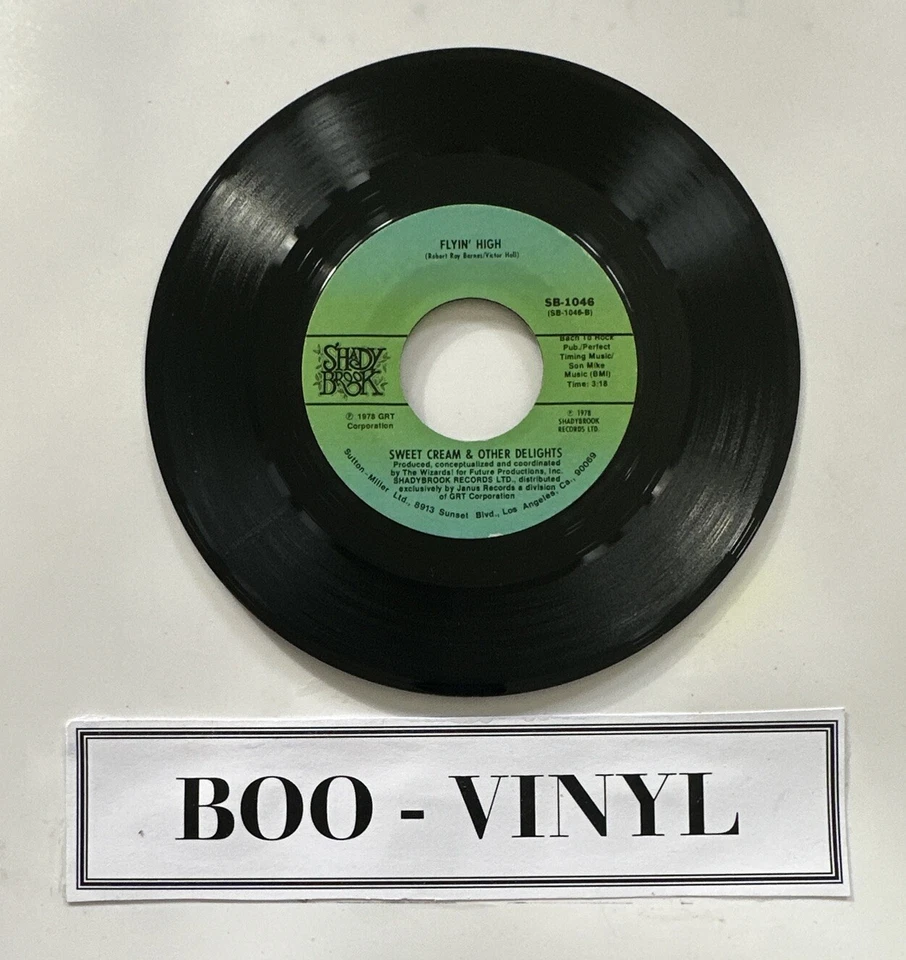 Sweet Cream - Do A Dance For Love 7” Soul Funk Disco Vinyl Record VG+ - Image 4 of 4