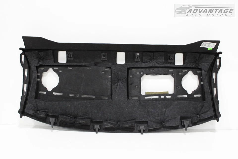 2017 AUDI A4 QUATTRO REAR TRUNK DECK SHELF PANEL SPEAKER TRAY COVER TRIM OEM - Image 3 of 4