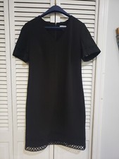 Calvin Klein Black Womens Sz 2 Dress A33