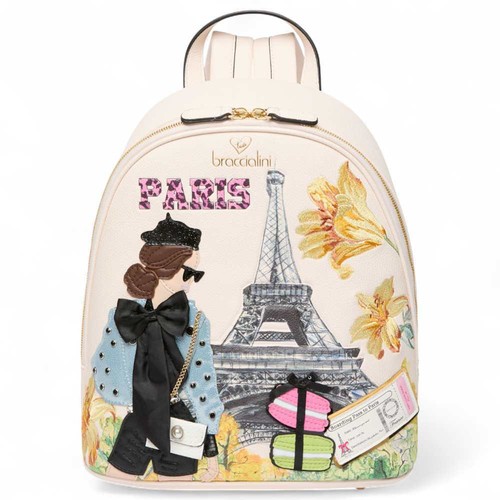 Sac Braccialini Cartoline Paris Femme Multicolore - B18166-YY-818