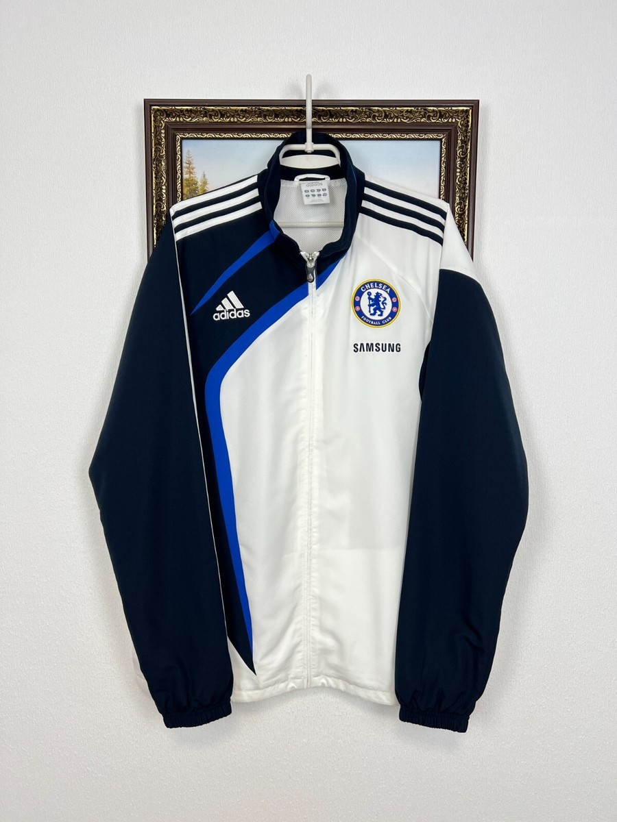 トップス Rare 00s adidas CHELSEA Track Jacket Vintage Adidas Chelsea Football Jacket Soccer Track Top Mens