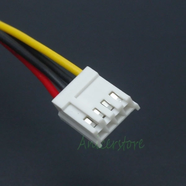 5pcs 4 Pin Molex to 3.5" Floppy Drive FDD 4pin Power Extension Adapter Cable - Image 3 of 4