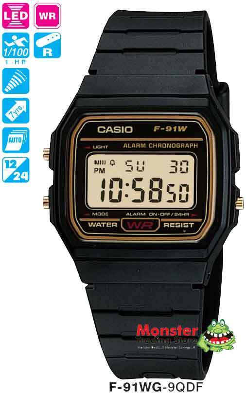 F 91w Casio Sport Watches Amazon Buy Casio F91W-1 Classic