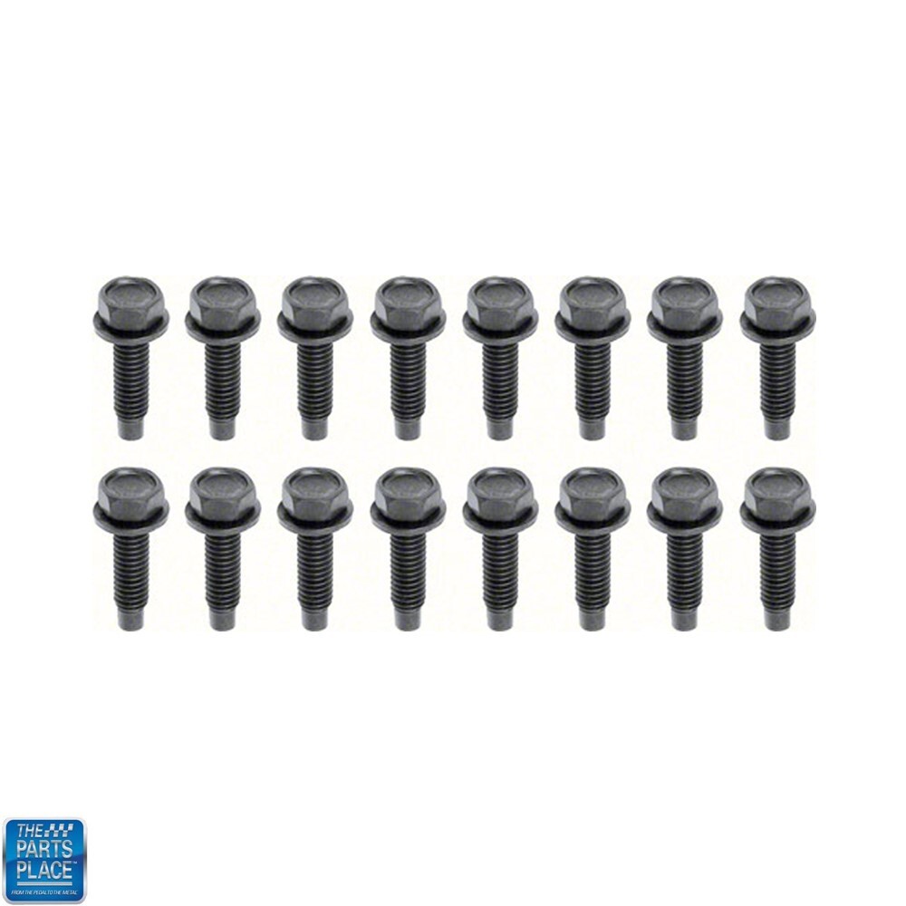 Chevy Camaro Hinge Bolts Upper Door Hinge Bolt Set K195 For Chevy Camaro, Nova, Truck & Pontiac Firebird 1955-1981 Door Hinge Bolts