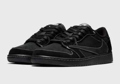 Jordan 1 Low OG SP Travis Scott Black Phantom DM7866-001 Jordan 1 Low OG SP Travis Scott Black Phantom DM7866-001
