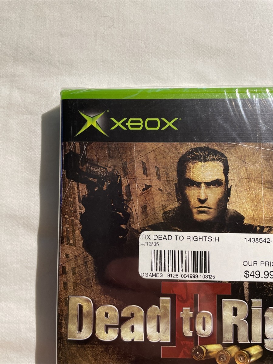 Xbox - xbox★DEAD TO RIGHTS 2 海外版★箱付・説明書付・ソフト付 Dead to Rights II (Microsoft Xbox, 2005) Brand New Sealed