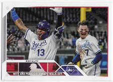 2023 Topps Uodate #US36 Salvador Perez / Bobby Witt Jr.  - Kansas City Royals