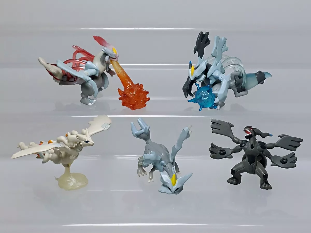 Kyurem Zekrom Reshiram Pokemon Monster Nintendo Tomy, Bandai Collection  Figure.