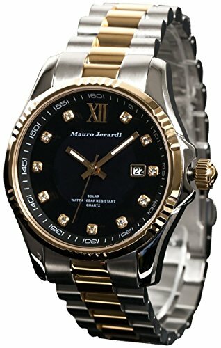 Mauro Jerardi Watch Solar Zirconia 10 Atm Water Resistance Mj0372 Mens C1 For Sale Online Ebay