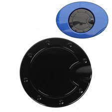 Black Fuel Tank Door Cover Gas Cap Trim for Dodge RAM 1500 2010-2017 Accessories