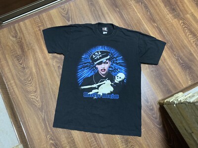 Vintage Marilyn Manson 2004 Giant Tag t-shirt Size L | eBay