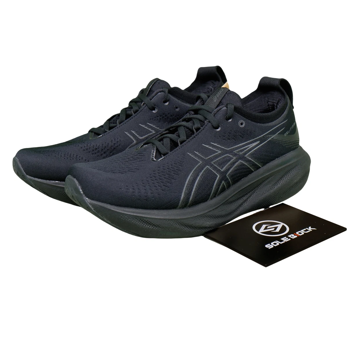ASICS Gel Nimbus 25 Triple Black for Sale | Authenticity