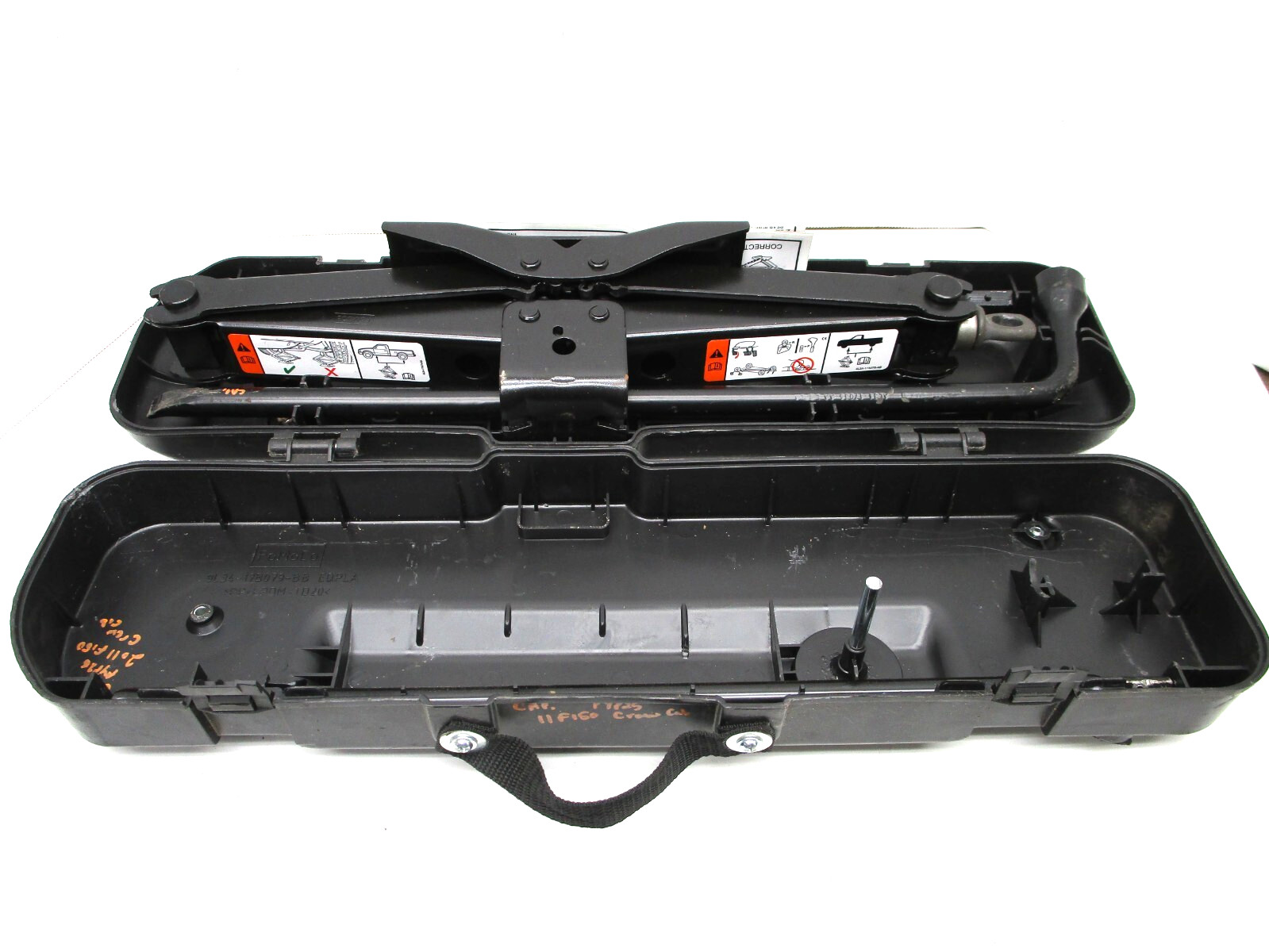 09 10 11 12 13 14 FORD F150 CREW CAB EMERGENCY JACK KIT WITH TOOLS WITH BOX OEM
