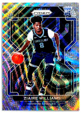 2021-22 Panini Prizm Basketball Silver Wave RC Rookie #313 Ziaire Williams