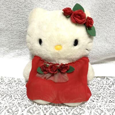 rose toy hello kitty I love a HK moment 🎀♥️ 24ct Forever Rose Bouquet, with hello kitty plush +  add ons ◡̈ Dm us to place an order! #seattleflorist #eternalroses # hellokitty #smallbusiness #flowers main image 1