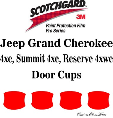 3M Scotchgard Paint Protection Film Pro Series 2023 2024 Jeep Grand Cherokee 4xe
