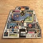 CARDBOARD CUTOUT - CASTLE GRAYSKULL - VINTAGE 1980's HE-MAN MOTU MATTEL PART