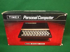 Vintage Timex Sinclair TS-1000 personal computer box accessories Untested